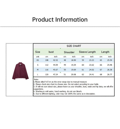 UNIZERA 2024 Autumn New Product Fashion Casual Women's Zipper Pocket Decoration Jacket Coat Lantern Mini Skirt Set